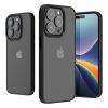Θήκη Kwmobile για Apple iPhone 15 Pro Max, Μαύρη/Διαφανής, Πολυανθρακικό, 61964.01
