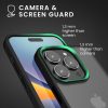 Θήκη Kwmobile για Apple iPhone 15 Pro Max, Μαύρη/Διαφανής, Πολυανθρακικό, 61964.01