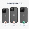 Θήκη Kwmobile για Apple iPhone 15 Pro Max, Μαύρη/Διαφανής, Πολυανθρακικό, 61964.01