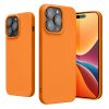 Θήκη Kwmobile για Apple iPhone 15 Pro, Πορτοκαλί, Σιλικόνη, 61959.15