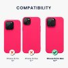 Θήκη Kwmobile για Apple iPhone 15 Pro Max, Ροζ, Σιλικόνη, 61956.77
