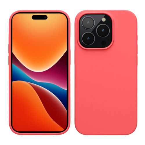 Θήκη Kwmobile για Apple iPhone 15 Pro Max, ροζ, σιλικόνη, 61956.103