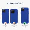Θήκη Kwmobile για Apple iPhone 15 Plus, Μπλε, Σιλικόνη, 61958.134