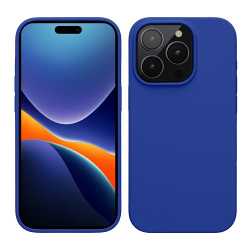 Θήκη Kwmobile για Apple iPhone 15 Pro Max, Μπλε, Σιλικόνη, 61956.134