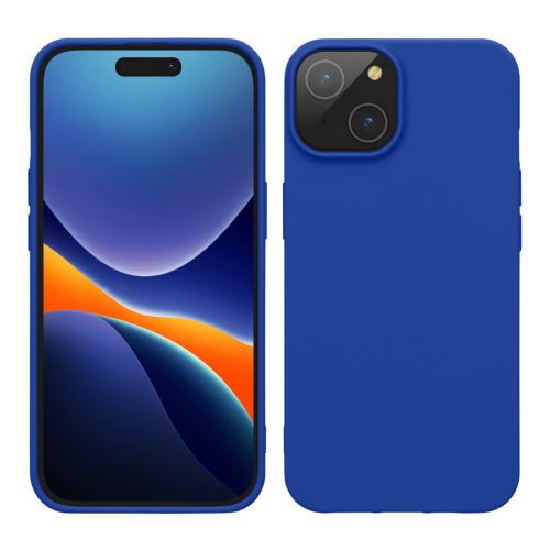 Θήκη Kwmobile για Apple iPhone 15, Μπλε, Σιλικόνη, 61957.134