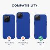 Θήκη Kwmobile για Apple iPhone 15, Μπλε, Σιλικόνη, 61957.134