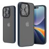Θήκη Kwmobile για Apple iPhone 15 Pro, Μπλε/Διαφανής, Πολυανθρακικό, 61963.17