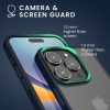 Θήκη Kwmobile για Apple iPhone 15 Pro, Μπλε/Διαφανής, Πολυανθρακικό, 61963.17
