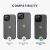 Θήκη Kwmobile για Apple iPhone 15 Pro, Μπλε/Διαφανής, Πολυανθρακικό, 61963.17