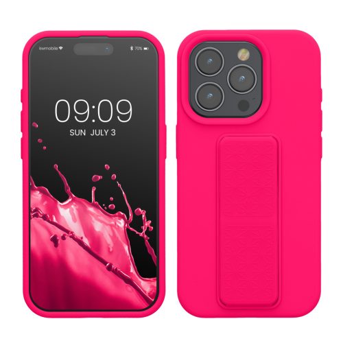 Θήκη Kwmobile για Apple iPhone 15 Pro, Ροζ, Σιλικόνη, 62015.77