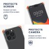 Θήκη Kwmobile με κορδόνι για Apple iPhone 15 Pro, Διαφανής/Χρυσή, Σιλικόνη, 62031.21