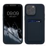 Θήκη Kwmobile για Apple iPhone 15 Pro Max, Σκούρο Μπλε, Σιλικόνη, 62020.17