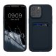 Θήκη Kwmobile για Apple iPhone 15 Pro Max, Σκούρο Μπλε, Σιλικόνη, 62020.17