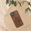 Θήκη Kwmobile για Apple iPhone 15 Plus, Καφέ, Ξύλο/Σιλικόνη, 62012.01