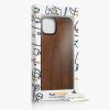 Θήκη Kwmobile για Apple iPhone 15 Plus, Καφέ, Ξύλο/Σιλικόνη, 62012.01