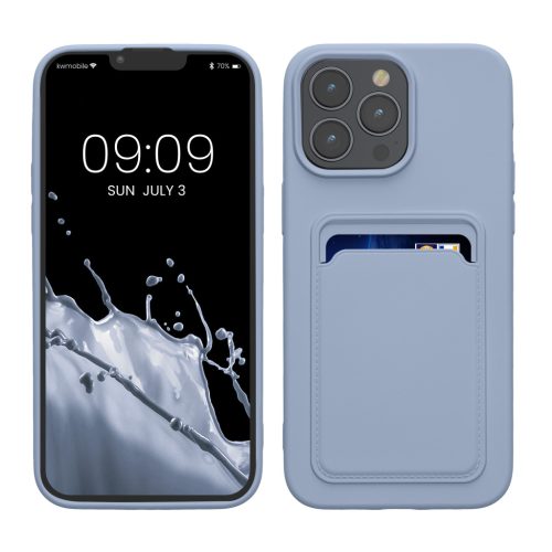 Θήκη Kwmobile για Apple iPhone 15 Pro Max, Μπλε, Σιλικόνη, 62020.108