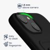 Θήκη Kwmobile για Apple iPhone 15, Μαύρη, Σιλικόνη, 62017.01