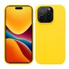Θήκη Kwmobile για Apple iPhone 15 Pro, Κίτρινη, Σιλικόνη, 61955.165