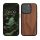 Θήκη Kwmobile για Apple iPhone 15 Pro, Καφέ, Ξύλινη/Σιλικόνη, 62009.18