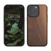 Θήκη Kwmobile για Apple iPhone 15 Pro Max, Καφέ, Ξύλο/Σιλικόνη, 62010.18