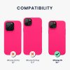 Θήκη Kwmobile για Apple iPhone 15, Ροζ, Σιλικόνη, 61953.77
