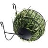 Hranitoare pentru animale Navaris, 16x16x19 cm, cu rotita, NAV000025VO001C