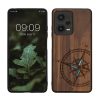 Θήκη Kwmobile για Xiaomi Redmi Note 12 Pro 5G, Καφέ/Μπλε, Ξύλο, KWM000018BW004C