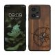 Θήκη Kwmobile για Xiaomi Redmi Note 12 Pro 5G, Καφέ/Μπλε, Ξύλο, KWM000018BW004C