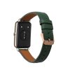 Λουράκι Kwmobile για Huawei Watch Fit mini, Πράσινο/Καφέ, Φυσικό δέρμα, KWM0000174K006C