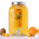 Dozator bauturi Navaris, 8L, robinet inox, infuzor fructe si insertie gheata, NAV000011FD002C