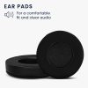 Σετ 2 μαξιλαριών αυτιού Kwmobile Cooling Gel για Beyerdynamic DT 880, Μαύρο, Οικολογικό δέρμα, KWM000024SD001C