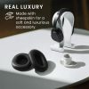 Σετ 2 μαξιλαριών αυτιού Kwmobile για Sony WH-1000XM5, Μαύρο, Οικολογικό δέρμα, KWM000024SF001C