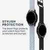 Kwmobile Dial Frame για Samsung Galaxy Watch 6 Classic, Μαύρο/Ασημί, Αλουμίνιο, KWM000024TK001C