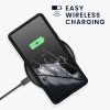 Θήκη Kwmobile για Google Pixel 7a, Σκούρο Γκρι, Σιλικόνη, KWM000019YE022C