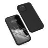 Θήκη Kwmobile για Apple iPhone 13 Mini, Μαύρη, Σιλικόνη, KWM000013OU053C