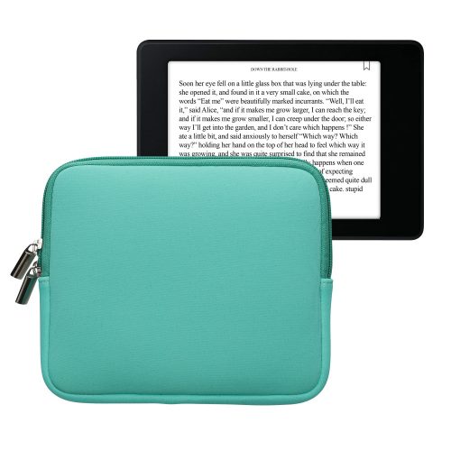 Kwmobile Universal Cover for eBook Reader 7 ιντσών, ανοιχτό πράσινο, νεοπρένιο, KWM0000151W008C