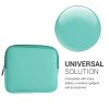Kwmobile Universal Cover for eBook Reader 7 ιντσών, ανοιχτό πράσινο, νεοπρένιο, KWM0000151W008C