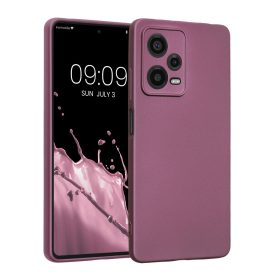   Θήκη Kwmobile για Xiaomi Redmi Note 12 Pro 5G, Μωβ, Σιλικόνη, KWM000018CO005C