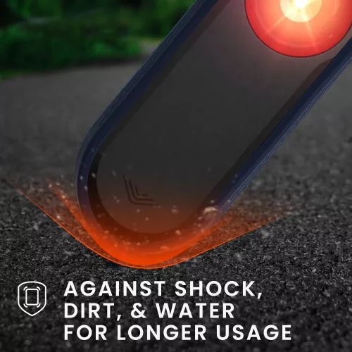 Προστατευτική θήκη Kwmobile για Garmin Varia RTL515, Σκούρο Μπλε, Σιλικόνη, KWM000024US002C