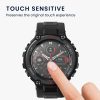 Σετ 2 προστατευτικών μεμβρανών Kwmobile για Amazfit T-Rex Pro, Διαφανές/Μαύρο, Πολυμερές, KWM000024VD001C