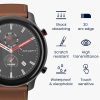 Σετ 2 προστατευτικών μεμβρανών Kwmobile για Amazfit GTR Mini, Διαφανές/Μαύρο, Πολυμερές, KWM000024VE001C