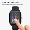 Σετ 2 προστατευτικών μεμβρανών Kwmobile για Amazfit GTS 4 Mini, Διαφανές/Μαύρο, Πολυμερές, KWM000024VF001C