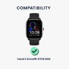Σετ 2 προστατευτικών μεμβρανών Kwmobile για Amazfit GTS 4 Mini, Διαφανές/Μαύρο, Πολυμερές, KWM000024VF001C