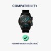 Σετ 2 προστατευτικών μεμβρανών Kwmobile για Huawei Watch GT2 (42mm), Διαφανές/Μαύρο, Πολυμερές, KWM000024VU001C