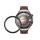 Σετ 2 προστατευτικών μεμβρανών Kwmobile για Huawei Watch 4 Pro, Διαφανές/Μαύρο, Πολυμερές, KWM000024VZ001C