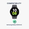 Σετ 2 προστατευτικών μεμβρανών Kwmobile για Samsung Galaxy Watch 5, Διαφανές/Μαύρο, Πολυμερές, KWM000024WG001C