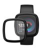 Σετ 2 προστατευτικών μεμβρανών Kwmobile για Fitbit Versa 4/Sense 2, Διαφανές/Μαύρο, Πολυμερές, KWM000024WK001C