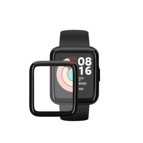   Σετ 2 προστατευτικών μεμβρανών Kwmobile για Xiaomi Redmi Watch 2 Lite, Διαφανές/Μαύρο, Πολυμερές, KWM000024WS001C