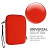 Kwmobile Universal Cover for 6 inch eBook Reader, Orange, Neoprene, KWM000010OQ011C