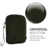 Kwmobile Universal Cover for 6-inch eBook Reader, Dark Green, Neoprene, KWM000010OQ012C